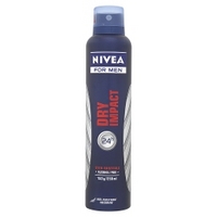 nivea for men dry impact 48h anti perspirant deodorant 250ml