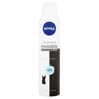 nivea invisible for black white pure 48h anti perspirant 250ml