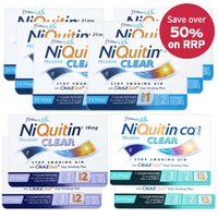 NiQuitin Clear Patch 3-Step - 10 Week Plan