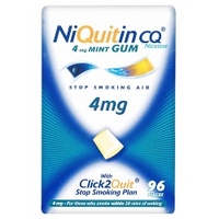 NiQuitin 4mg Mint Gum 96 Pieces