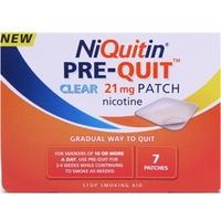 niquitin pre quit 21mg patch