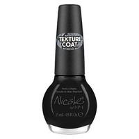 Nicole By OPI Black Texture Coat 15ml