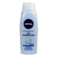 nivea daily essentials 2 in 1 cleanser ampamp toner 200ml