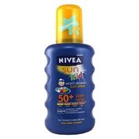 nivea sun kids coloured moisturising sun spray spf50 very high 200ml