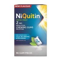 niquitin mint gum 2mg 96 pieces