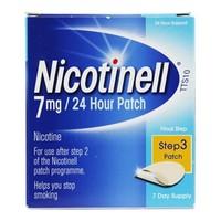 nicotinell 24 hour patch step 3 7mg 7 patches