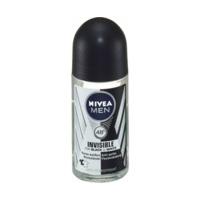 nivea men invisible for black white power deodorant roll on 50 ml