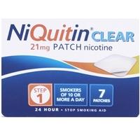 NiQuitin CQ Clear 21mg Step 1 - 1 Week Kit