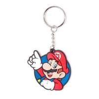 Nintendo Super Mario Bros Rubber Character Keychain Mario