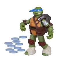 Nickelodeon Teenage Mutant Ninja Turtles - Flingers - Sewer Cover Flingin Action - Leonardo (140 91101)