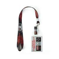 nintendo nes controller retro lanyard