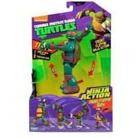 Nickelodeon Teenage Mutant Ninja Turtles - Ninja Action - Ninja Action Front Flippin Raph Figure With Motion (140 91641)