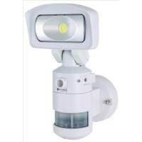 NightWatcher NW720 LED Security Light with 720p Camera SD Recorder (White)