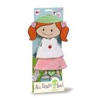 Nici MiniLara NICI Wonderland 30cm Shirt Skirt and Hair Ribbon for Doll