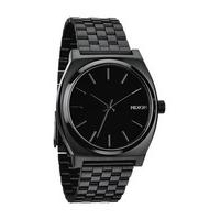 nixon time teller watch all black