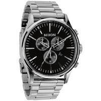 Nixon Sentry Chrono Watch - Black