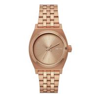 Nixon Medium Time Teller Womens Watch - All Rose Gold