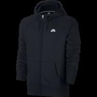 nike sb icon full zip hoodie blackwhite