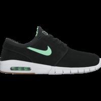 Nike Stefan Janoski Max L Skate Shoes - Black/Green Glow