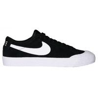 nike sb blazer zoom low xt skate shoes blackwhitegum