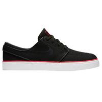 Nike SB Zoom Stefan Janoski Canvas Skate Shoes - Black/Max Orange