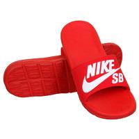 Nike SB Benassi Solarsoft Flip-Flops - University Red/White
