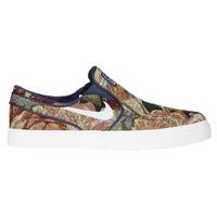 Nike SB Zoom Stefan Janoski Slip On Canvas Premium Skate Shoes - Multi/Wite