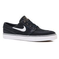 Nike SB Zoom Stefan Janoski Shoes - Dark Obsidian/White