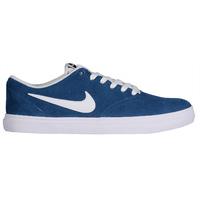 Nike SB Check Solar Skate Shoes - Industrial Blue/White