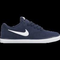 nike sb check solarsoft skate shoes midnight navywhite