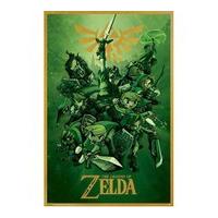 nintendo the legend of zelda link 24 x 36 inches maxi poster