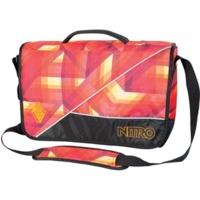 nitro evidence messenger bag xl 17 geo fire