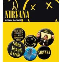 nirvana smiley badge pack