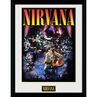 Nirvana Unplugged Album Poster