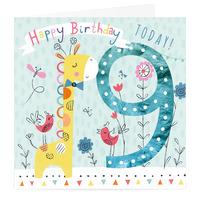 Nine Birthday Card