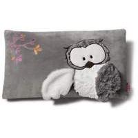 NICI Snowy Owl Plush Cushion rectangular