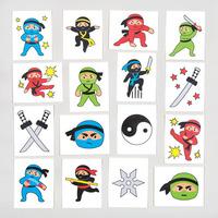 Ninja Tattoos (Pack of 24)