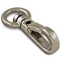 Nickel Plated Ribbon Spring Snap