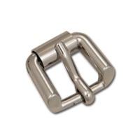 nickel plated trenton strap belt buckle