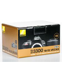 Nikon D3300 Kit with 18-55mm VR II Lens Digital SLR Camera - Black
