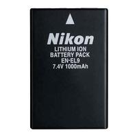nikon en el9 rechargeable lithium ion battery