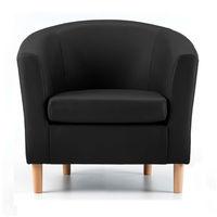 Nicole Faux Leather Tub Chair