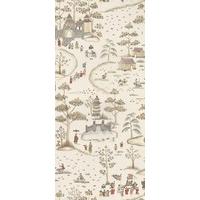 nina campbell wallpapers cathay parade chocolate gold and red ncw4180  ...