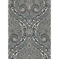 Nina Campbell Wallpapers Khitan Black/Ivory, NCW4186-01