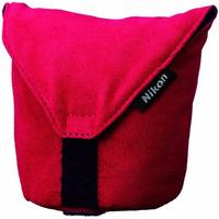 nikon soft lens case cl n101 red