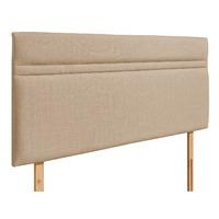 Nile Upholstered Headboard Oatmeal Double
