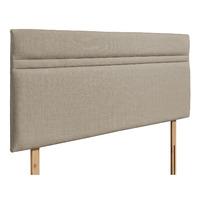 Nile Upholstered Headboard Fudge Double