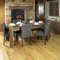 Nishio Solid Walnut 180cm Dining Table and Chairs