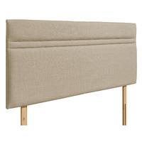 Nile Upholstered Headboard Sand Small Double