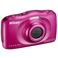 Nikon Coolpix W100 Camera - Pink